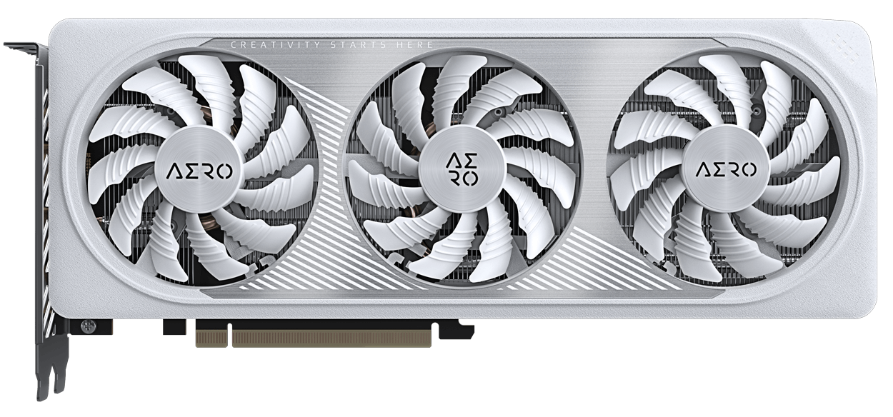 GIGABYTE GeForce RTX 4060 AERO OC 8G Graphics Card, 3x